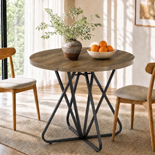Inch modern round dining - 31.5,