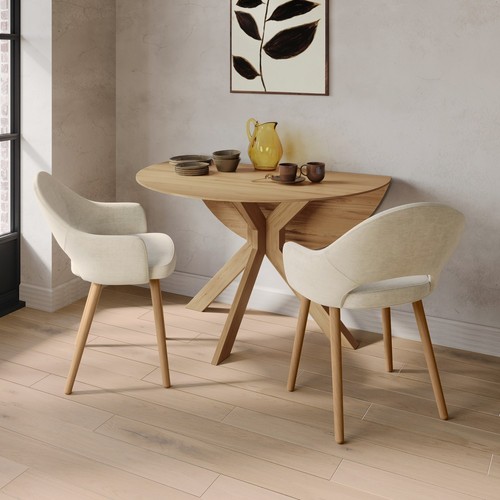 Small oak drop leaf space - oak,