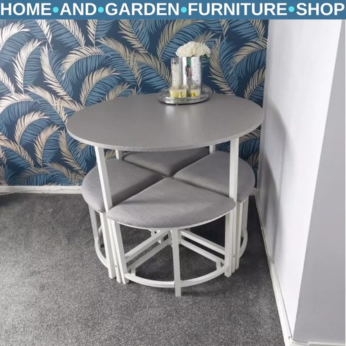 Small dining table chairs - table, 4