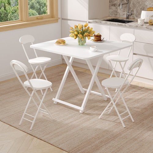 Small wooden folding table and - folding,