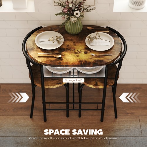 Small table and chairs - and, 2