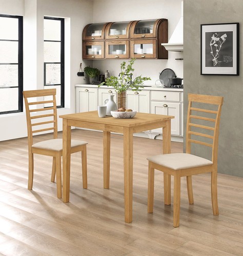 Dining table set small - table, solid