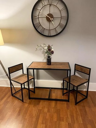 Small dining table chairs - 2,