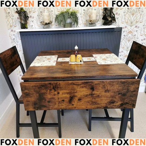 Industrial drop leaf dining - industrial,