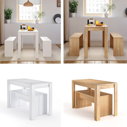 Small table and chairs - table,