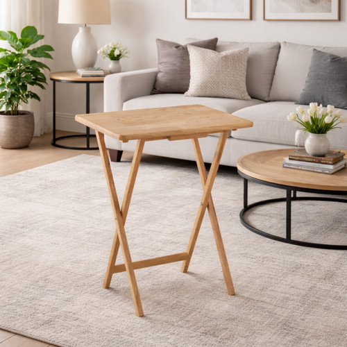 Small folding rubberwood - folding, tv