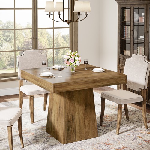 Square dining table - square,