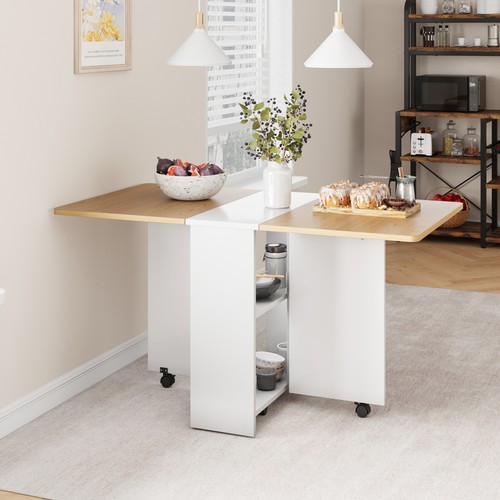 Folding dining table with - table,