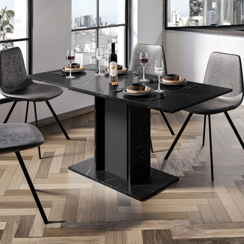 Small extendable dining table - small,