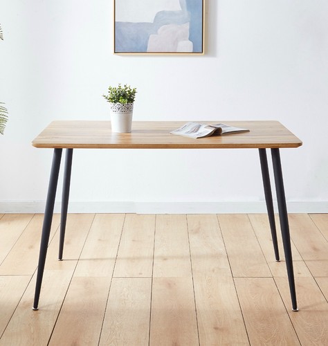 Small dining table brown oak - dining,