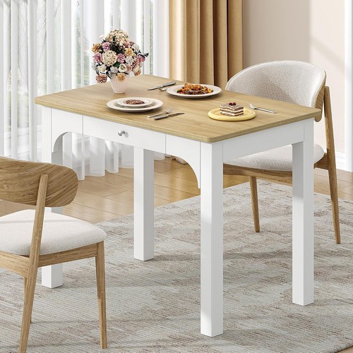 Small dining table with - small, drawer