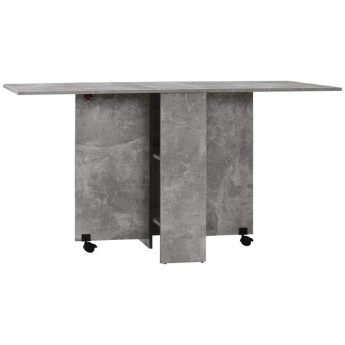 Folding kitchen table - folding, drop