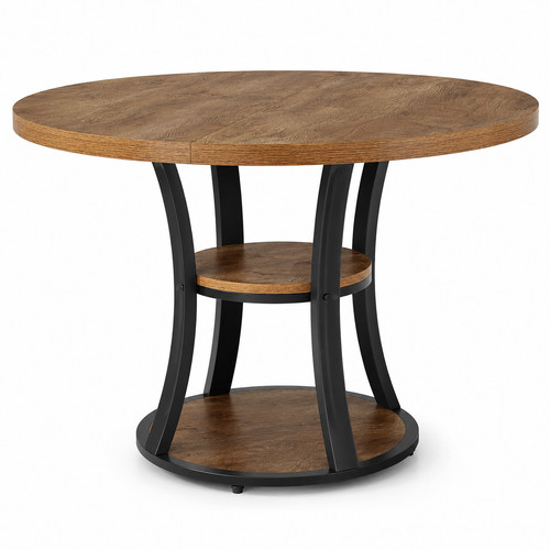 Round dining table - dining,