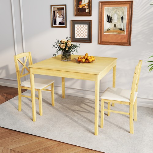 Small kitchen table set - table, 3