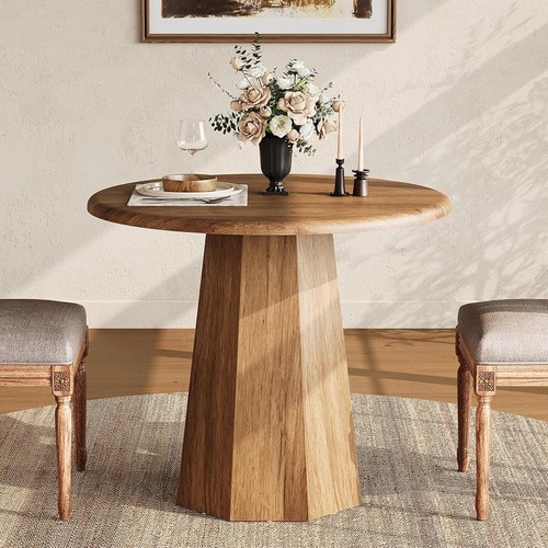 Small round dining table - round,