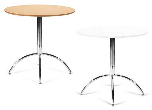 Small round kitchen - round, dining